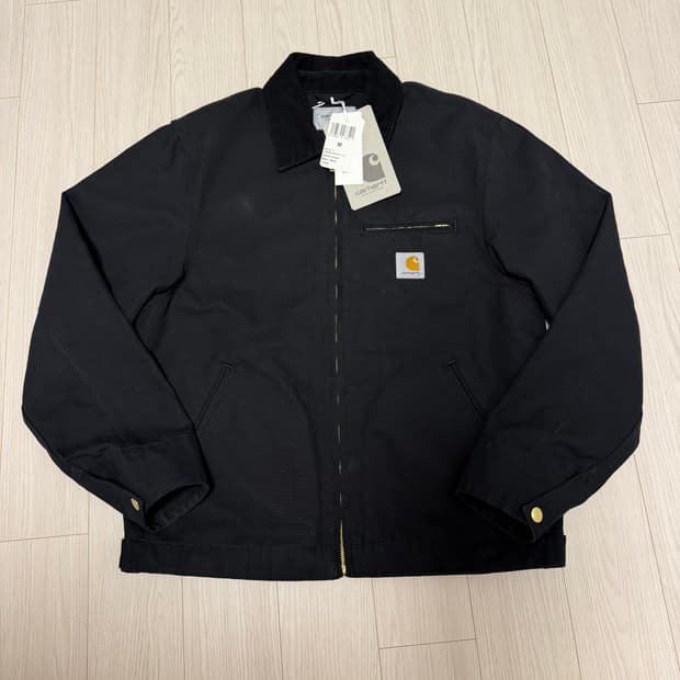 칼하트 wip 디트로이트자켓 블랙 M