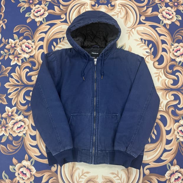 (L)피시본 Fishbone후드워크자켓(네이비)