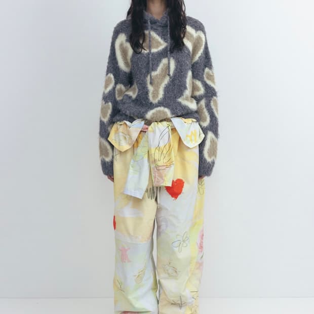 오픈와이와이 팬츠 GRAPHIC WRAP PADDED PANTS, MUL