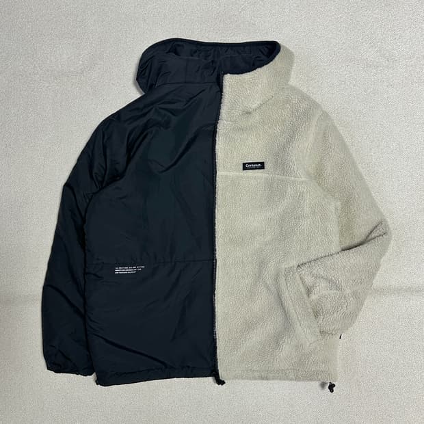 커버낫 리버시블 후리스 후드 자켓