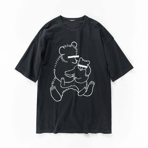 언더커버 “Noise Is Freedom” 베어 그래픽 빅 티