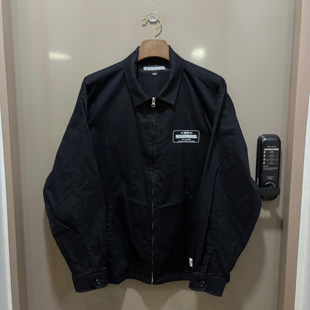 [XL] 네이버후드 드리즐러 자켓 블랙