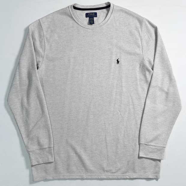 폴로 랄프로렌 라이트그레이 와플티
