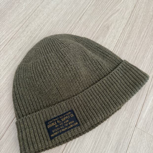 rrl 더블알엘 코튼 워치 캡