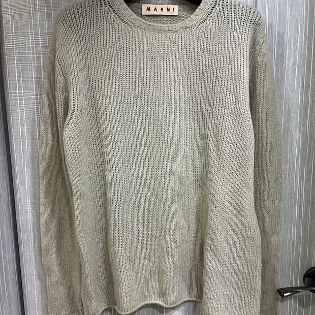 마르니 베이지 니트 50