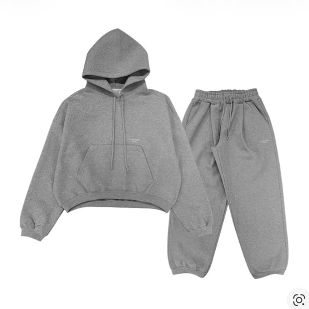 (새상품) 언더마이카 후드 바지 세트 셋업
