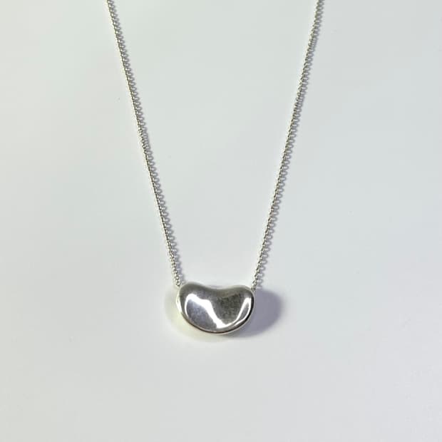 티파니앤코 빈 11mm 실버 펜던트 목걸이