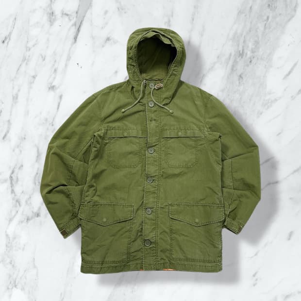 리바이스 카키 밀리터리 자켓 