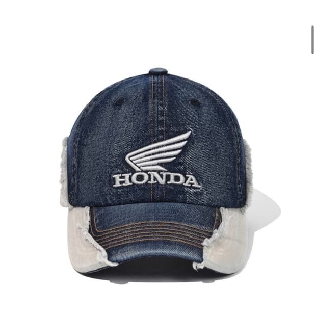 혼다 모터사이클 네이비 모자