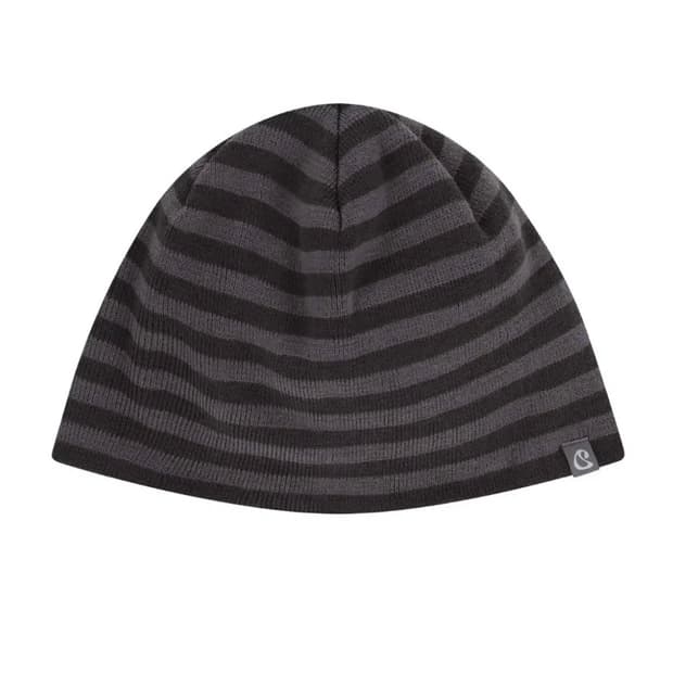 코이세이오 듀얼 스트라이프 비니 퍼플 그레이