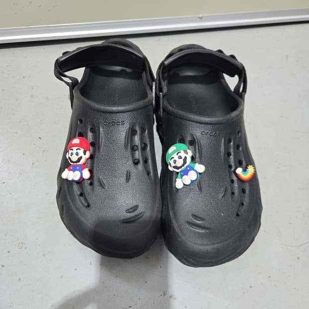 크록스 블랙 클로그