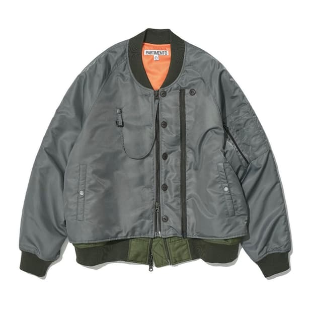 파르티멘토 우먼 MA-1 봄버 자켓 카키 그린