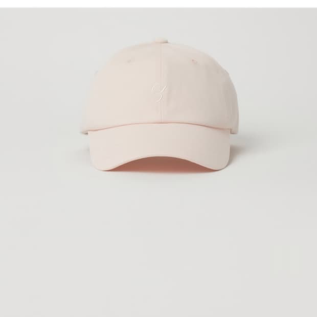 제니오 모자 미니 로고 캡 핑크