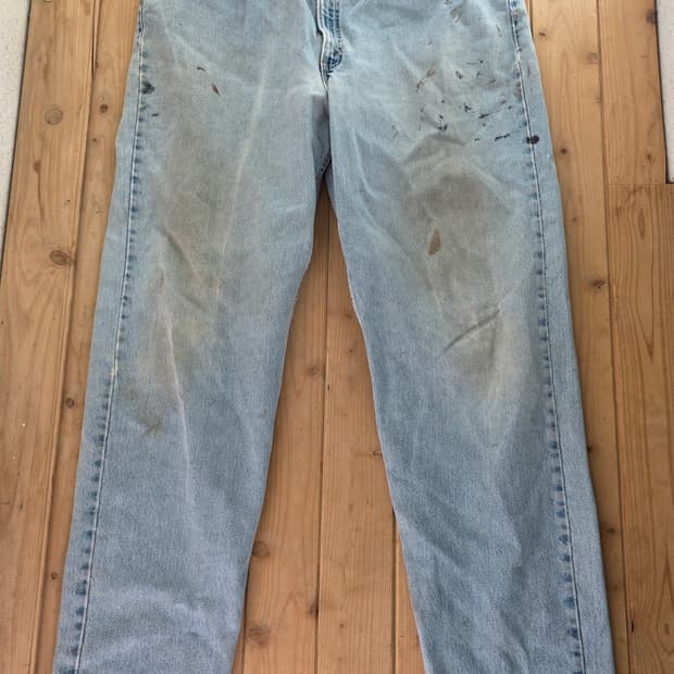 리바이스 90s 550 청바지 usa 501 80s 리 데님