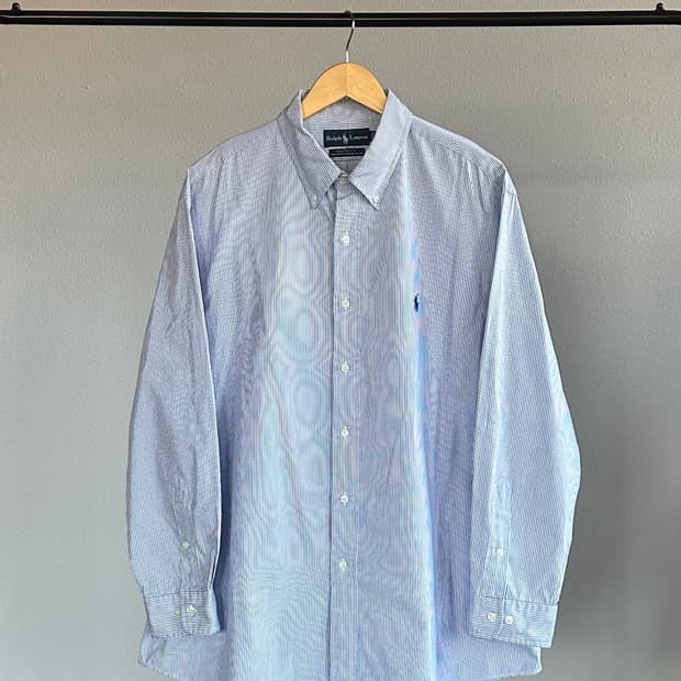 [L-XL]폴로 랄프로렌 옥스포드 체크 셔츠