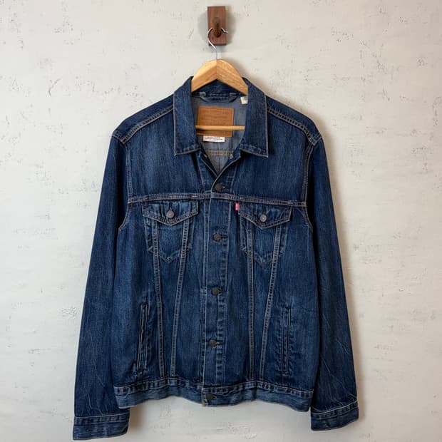 리바이스 프리미엄 빈티지 데님 트러커 자켓