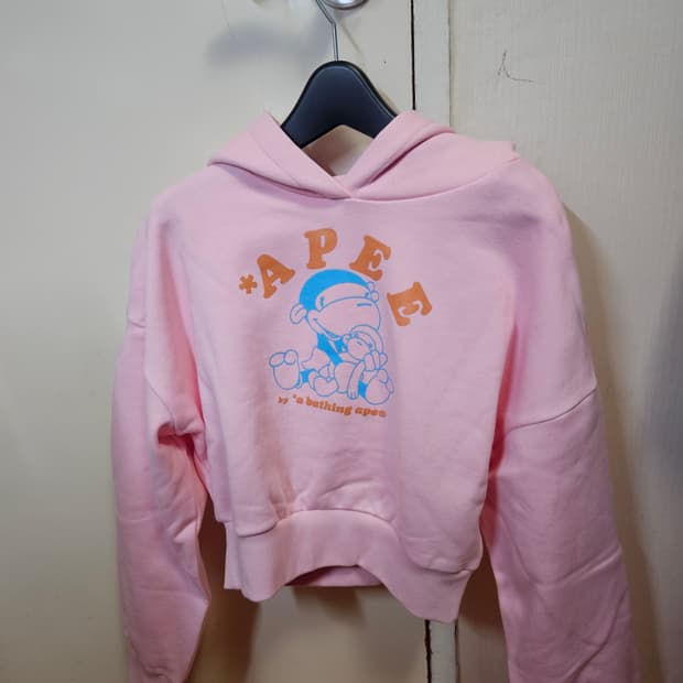 XS) 베이프 에이피 Bape Apee 후드티