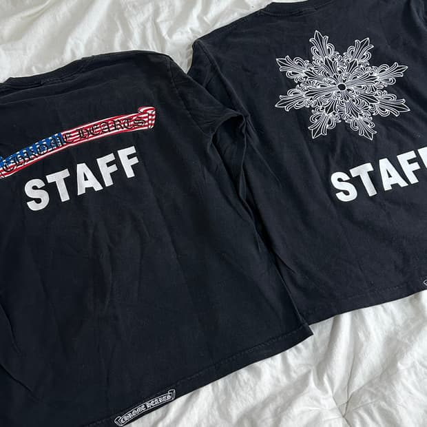 90s chrome hearts staff
