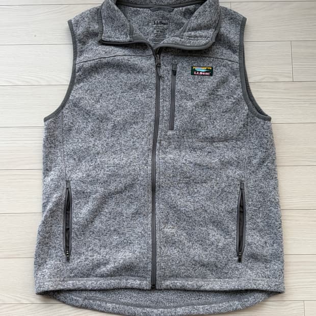 LLBean 엘엘빈 신칠라 USA 플리스 베스트 M (100)