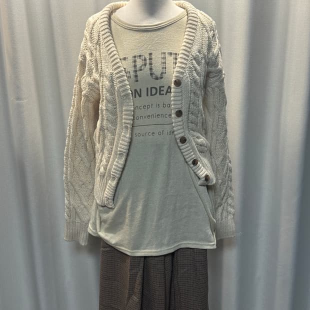 모리걸 베이지 코디세트