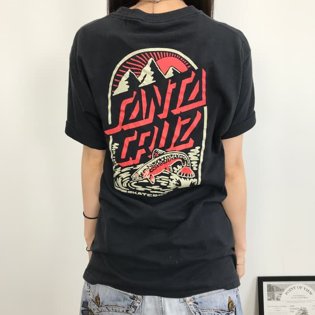 Santa Cruz Back Graphic Skate Tee
