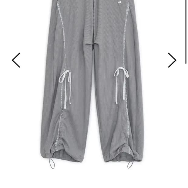 허그유어스킨 레이스 조거 팬츠