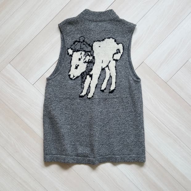 [WOOL CRAFT] Knit Vest
