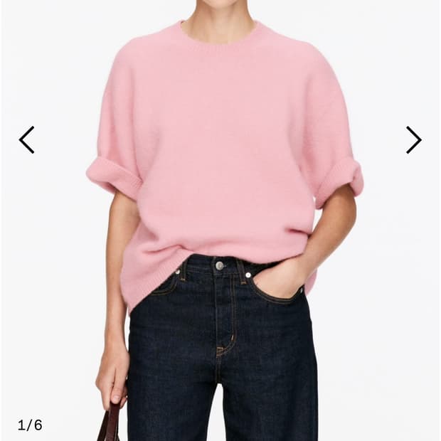 아르켓 알파카 하프니트 하늘색 S