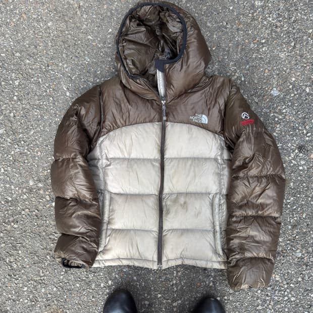 00s 노스페이스 아콘카구아 후디 two tone