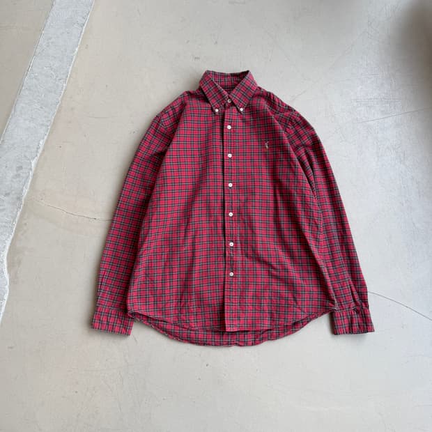 폴로 랄프로렌 체크 셔츠