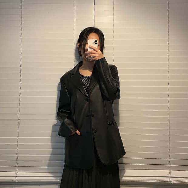 램스킨 테일러드 블레이저