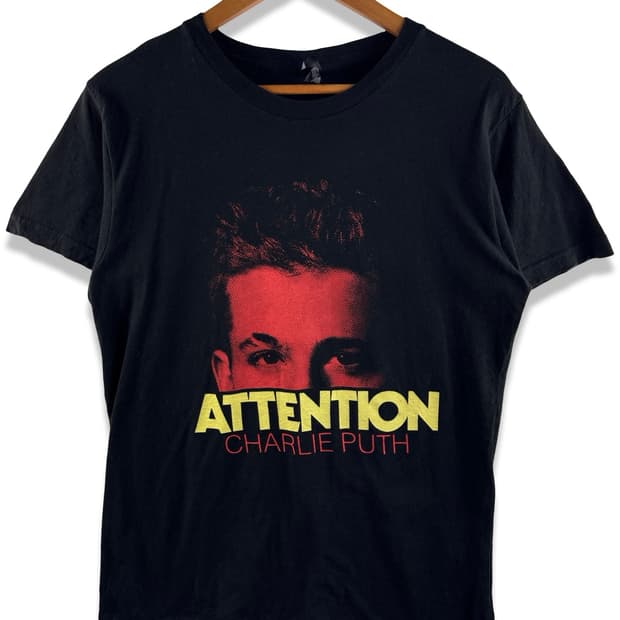 찰리푸스 Attention 부틀렉 티셔츠3466