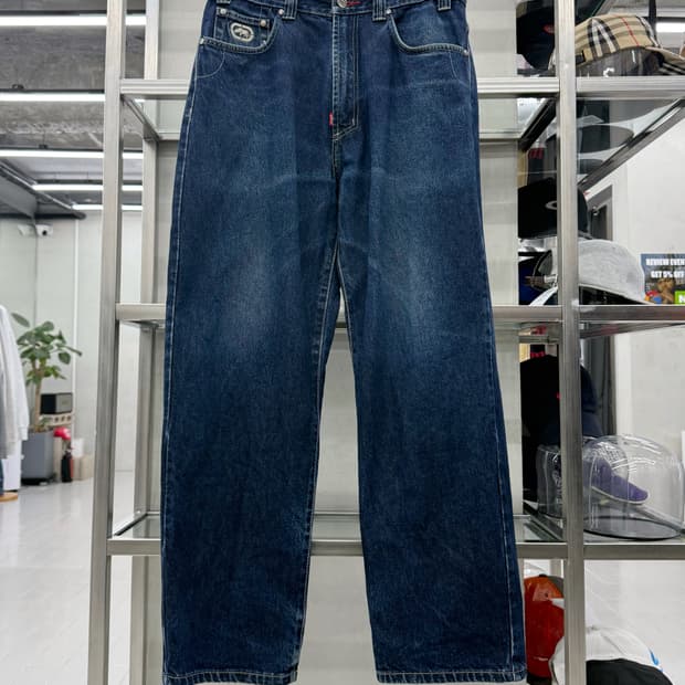 에코 Ecko Unltd 00s 인디고 힙합 데님 팬츠