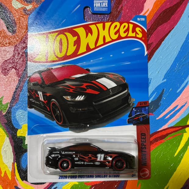 미개봉) 포드 머스탱 쉘비 gt500 다이캐스트 인테리어 소품 핫휠