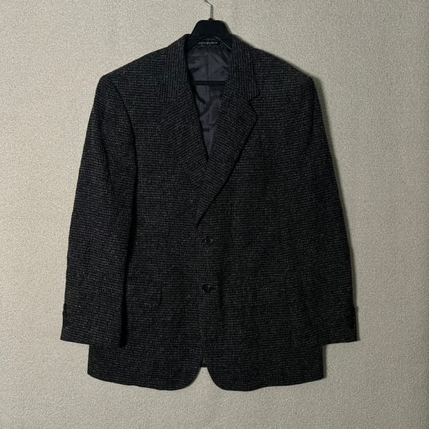 (L) YSL 입생로랑 헤링본 블레이저 자켓 