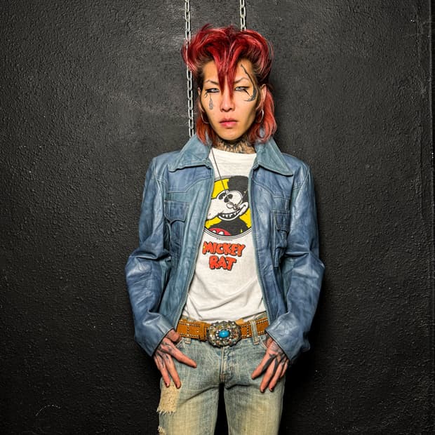 Victoria Leather – 70’s~80’s Blue Leathe