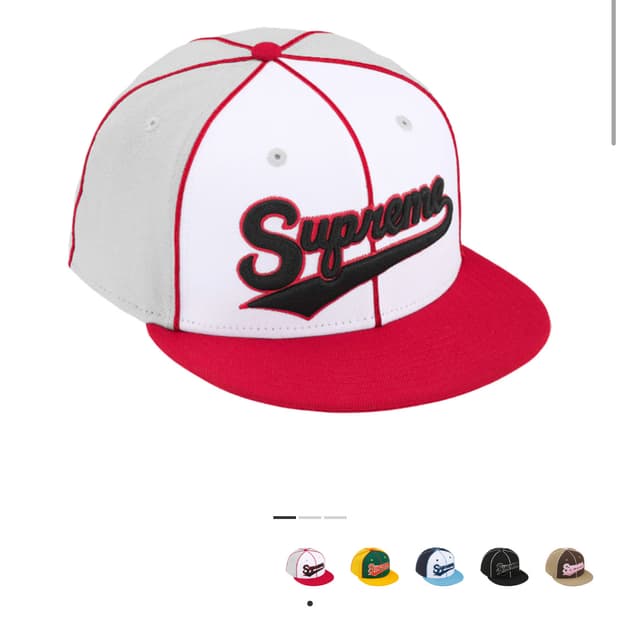 슈프림 뉴에라 스냅백 (7 1/2)