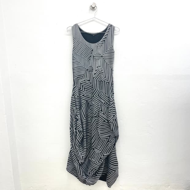Adolfo Dominguez draped maxi dress