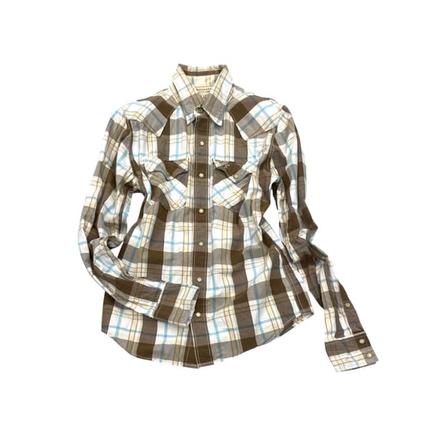 Hollister check shirt 
