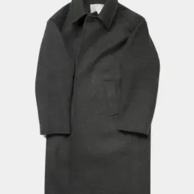 Yiyae 코트 차콜 그린 M(캡슐)