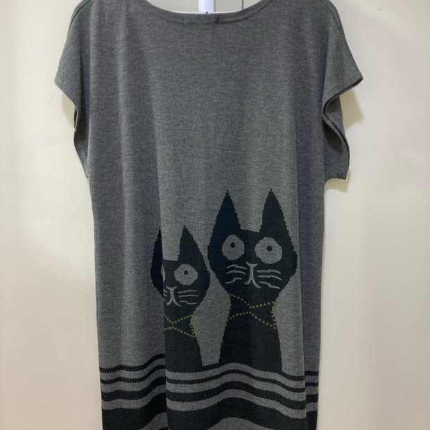 (택있음) 고양이 니트