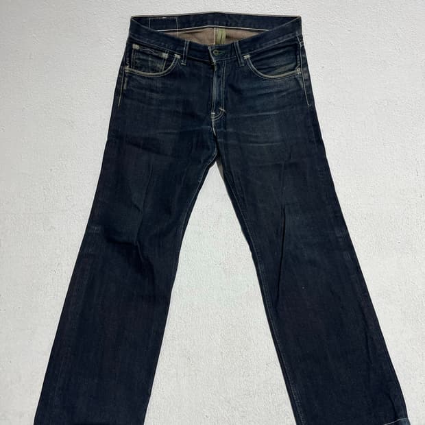 리바이스 심플 희기 데님 소장용 청바지