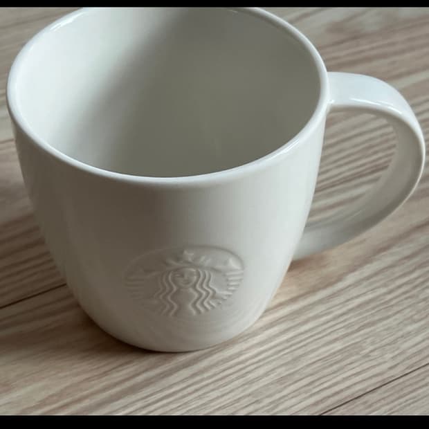 스타벅스 화이트머그컵
