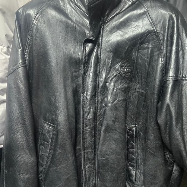 빈티지 양가죽 가죽자켓