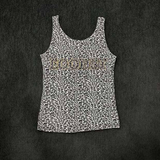 egoist leopard sleeveless 