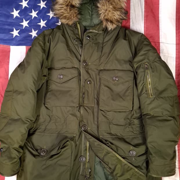 오리지날 랄프로렌폴로 캐나다군 IECS 밀리터리 파카