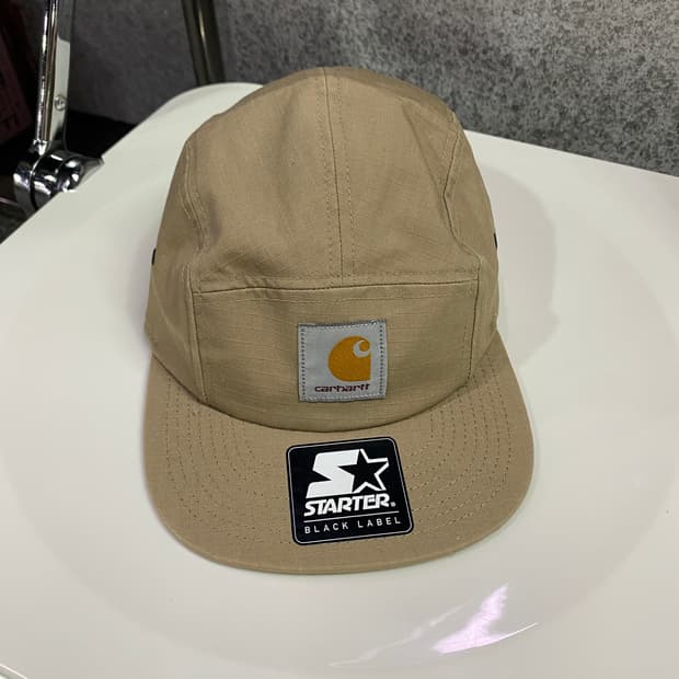 칼하트X스타터 베이지 스냅백 B3949