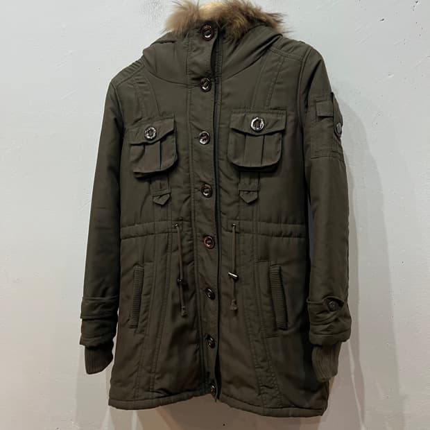 리즈리사 퍼 야상 자켓 