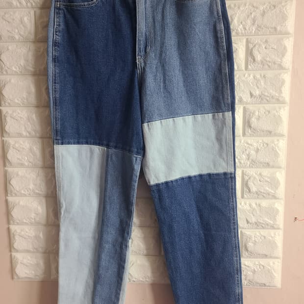 홀리스터 패치워크 데님 팬츠(26)