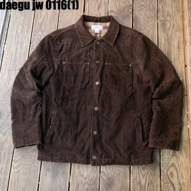 아르마니 익스체인지 코듀로이 자켓